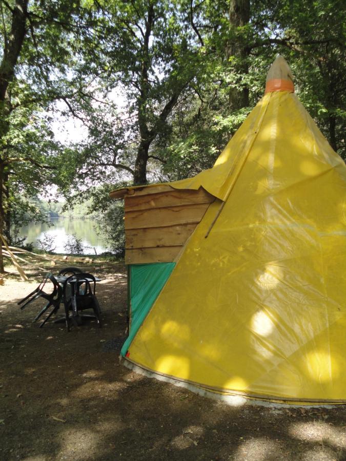 Air Naturel De Camping Moulin De Malesse Tipi Saint-Privat  Екстериор снимка